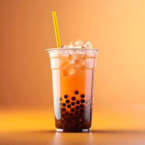 Bubble Tea de Morango